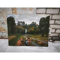 Картина СССР. Соцреализм. Аукцион с рубля.