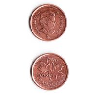 1 цент Канада 2012  года