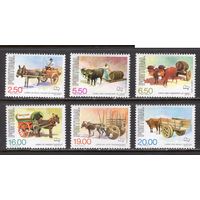 Португалия 1979 ** Фауна  Вьючные животные повозки