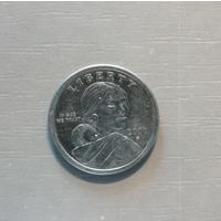 США 1 доллар, 2000 Доллар Сакагавеи Отметка МД: "P" - Филадельфия, KM# 310