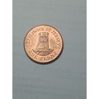 Джерси 1 пенни 2008 года .