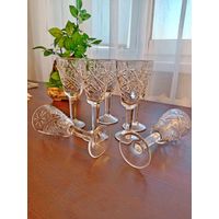 Рюмки из СССР хрусталь Неман 7 шт.