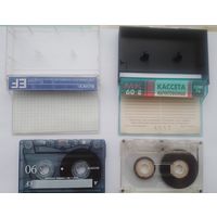 Старые кассеты одним лотом с рубля