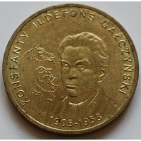 Польша 2 злотых 2005 год "100 лет со дня рождения Константы Ильдефонса Галчиньского"