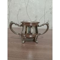 Сахарница декоративная с ручками времён СССР