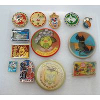 Значки "Цирк" СССР - 13 шт.