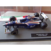 Модель автомобиля 1-43 Фомула 1 Formula 1 F1 Williams FW19 1997 Jacques Villeneuve В комплекте модель, бокс, журнал Состояние модель как новая журнал отличное