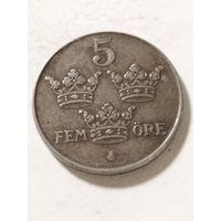 Швеция 5 оре 1947