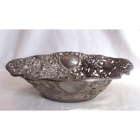 Фруктовница Конфетница 30 х 27 Серебрение 04