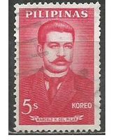 Филиппины. Марсело Пилар. Журналист. 1943г. Mi#698.