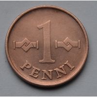 Финляндия, 1 пенни 1963 г.