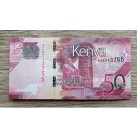 Werty71 Кения 50 шиллингов 2019 UNC банкнота