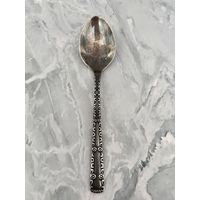 Винтажная позолоченная мельхиоровая ложка 1960 годов