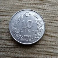 Werty71 Турция 10 лир 1986