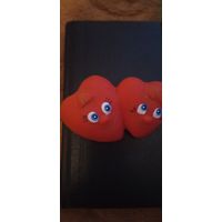 Игрушка резиновая Сердечки