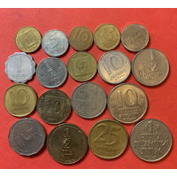 Израиль, 18 разных монет