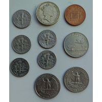 Монеты разные Liberty