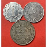 Белиз 3 монеты