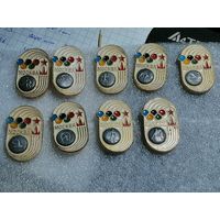 Олимпиада 80. Москва-80 9 шт