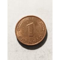 Германия 1 пфенинг 1994 D