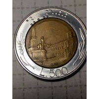 500 лир Италия  1985 год
