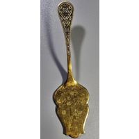 Лопатка для Торта! Серебро 925 пробы, позолота! С рубля без мнц!