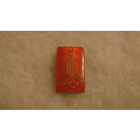 Олимпиада 1980г. Эмблема.