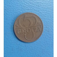 Польша 5 грошей 1938 год