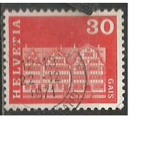 Швейцария. Площадь в Гайсе. 1968г. Mi#882.