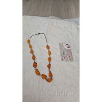 Бусы янтарные , винтаж