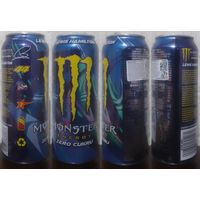 Банка от энергетика MONSTER легенда Lewis Hamilton 2024.02.22 500ml MФNSTER Ирландия-РП (язычок серебристый (Bec113