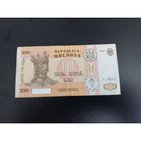 Молдавия (Молдова) 100 лей 1992 (2025) год, VF