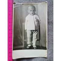 Старое фото. Ребёнок Октябрёнок