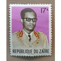 Марка Заир, Жозеф Мобуту, 1973 г.