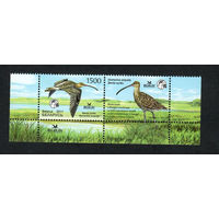 Беларусь. 2011. Птица год. Марка с купоном