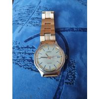 Часы Слава с браслетом Au