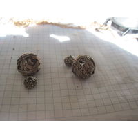 Серьги с рубля!