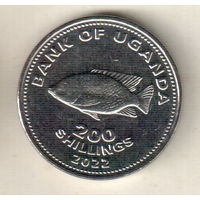 Уганда 200 шиллинг 2022