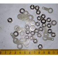 Крепеж для диодов, тиристоров и т.д. Все на фото.