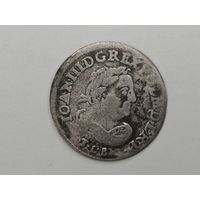 Монета 6 грошей 1684 год. Польша. Серебро.