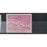 РАСПРОДАЖА. БОЛИВИЯ 1953г. Чист*