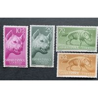Испанские колонии. Сахара 1957. Фауна 4 марки 173-176