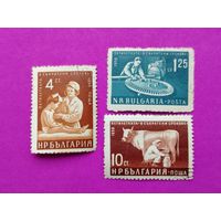 Болгария. Пятилетний план. ( 3 марки ) 1959 года. 8-11.