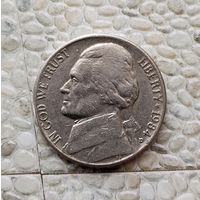 5 центов 1984(D) года США.