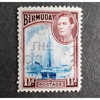 Марка Бермуды 1938 год