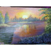 Картина акрилом