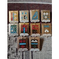 Гербы городов. Узбекистан