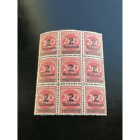 200 марок надпечатка 2000000