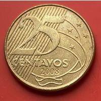 41-04 Бразилия 25 сентаво 2008 г.
