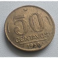 Бразилия 50 Сентаво, 1956. 6-9-30